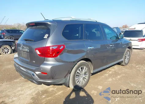 2017 Nissan Pathfinder Sv из США, поврежденный, VIN 5N1DR2MN3HC901619